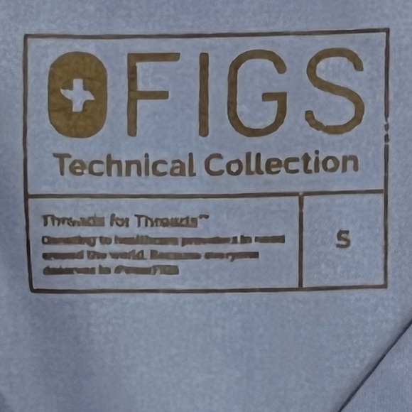 Figs • Pisco / Leon Ceil Blue Scrub Set - S Short - Picture 7 of 16